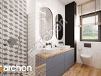 Проект будинку ARCHON+ Будинок в смородині 2 візуалізація ванни (візуалізація 3 від 4)