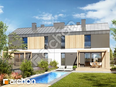 Проєкт будинку ARCHON+ Будинок в еверніях (Р2) вер.2 Вид 2