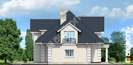 Бочний фасад Будинок в древнику (Г2) вер. 2