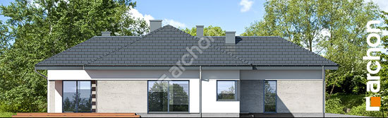 Боковой фасад Дом в подснежниках 6 (Г2)