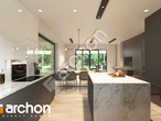 Проект будинку ARCHON+ Будинок в підсніжниках 6 (Г2) візуалізація кухні 1 від 3
