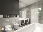 Проект будинку ARCHON+ Будинок в підсніжниках 6 (Г2) візуалізація ванни (візуалізація 3 від 3)
