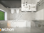 Проект будинку ARCHON+ Будинок в підсніжниках 6 (Г2) візуалізація ванни (візуалізація 3 від 4)