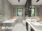 Проект дома ARCHON+ Дом в подснежниках 6 (Г2) визуализация ванной (визуализация 3 вид 1)
