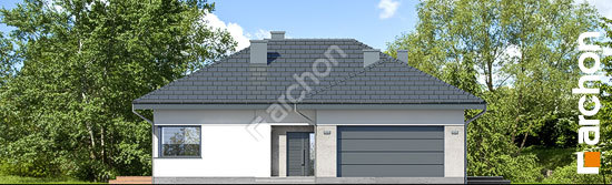 Передний фасад Дом в подснежниках 6 (Г2)