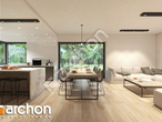 Проект будинку ARCHON+ Будинок в підсніжниках 6 (Г2) денна зона (візуалізація 1 від 2)