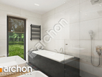 Проект будинку ARCHON+ Будинок в соняшниках 2 (Г2) візуалізація ванни (візуалізація 3 від 2)