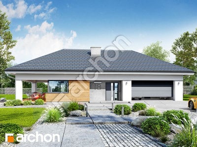 Проєкт будинку ARCHON+ Будинок в соняшниках 2 (Г2) 