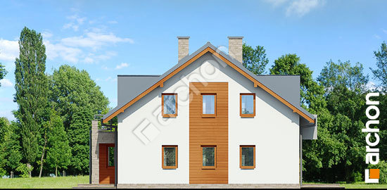 Бочний фасад Будинок в клематисах 18 (Б) вер. 2