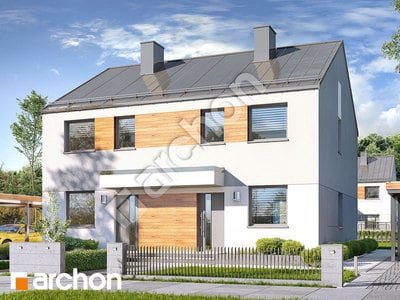 Проєкт будинку ARCHON+ Будинок в рівіях (Р2) 