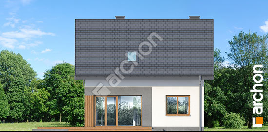 Дворовий фасад Будинок в малинівці 18