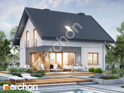 Проект дома ARCHON+ Дом в малиновках 18 