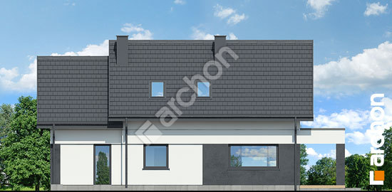 Дворовой фасад Дом в мотыльках (Г)