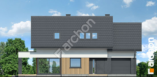 Передний фасад Дом в мотыльках (Г)