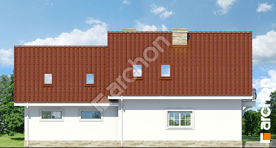 Дворовой фасад Дом в лантанах (Г2)