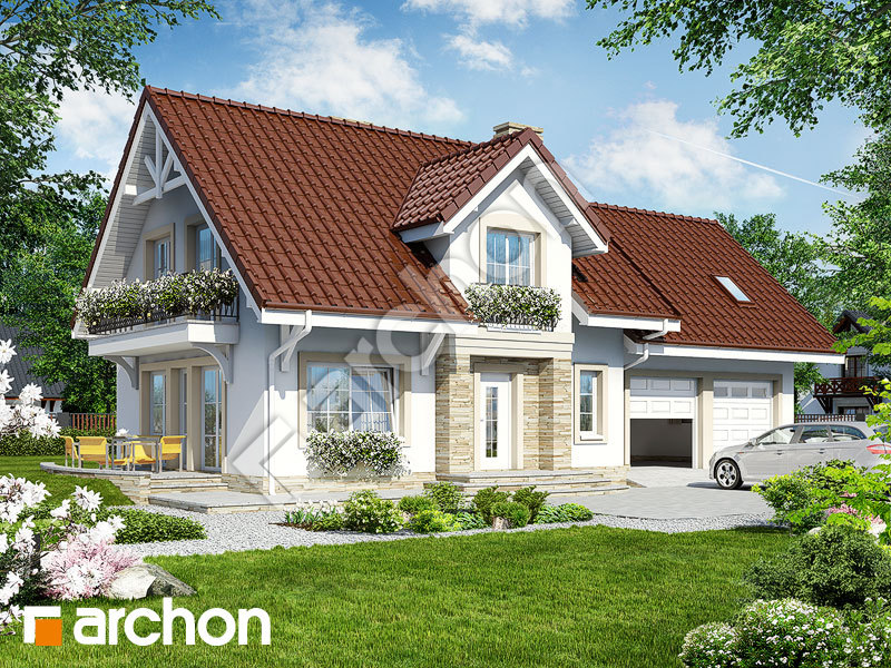 Проект будинку ARCHON+ Будинок в лантані (Г2) Вид 1