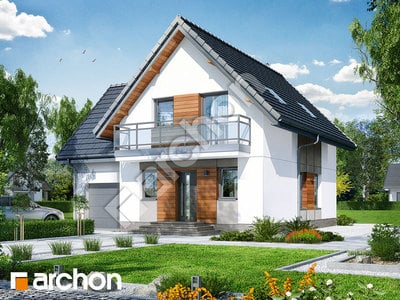 Проект дома ARCHON+ Дом в винограде 6 вер.2 