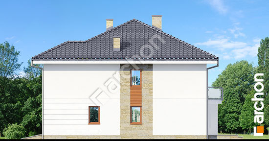 Бочний фасад Вілла Амелія (П2) вер.2