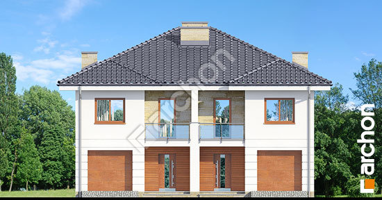 Передній фасад Вілла Амелія (П2) вер.2