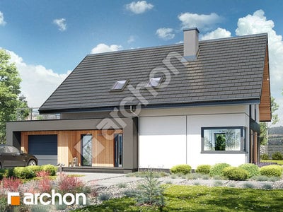 Проект дома ARCHON+ Дом в малиновках 7 (ГА) 