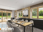 Проект будинку ARCHON+ Будинок в хлорофітумі 21 (Г) візуалізація кухні 1 від 3