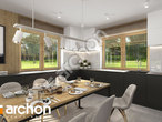 Проект дома ARCHON+ Дом в хлорофитуме 21 (Г) визуализация кухни 1 вид 1