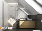 Проект будинку ARCHON+ Будинок в хлорофітумі 21 (Г) візуалізація ванни (візуалізація 3 від 1)
