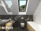 Проект будинку ARCHON+ Будинок в хлорофітумі 21 (Г) візуалізація ванни (візуалізація 3 від 2)