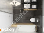 Проект будинку ARCHON+ Будинок в хлорофітумі 21 (Г) візуалізація ванни (візуалізація 3 від 4)