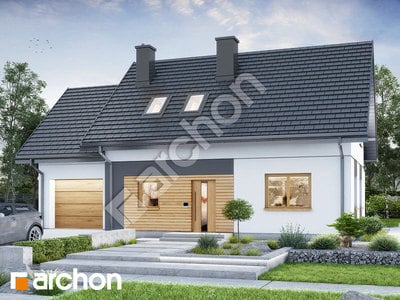 Проект дома ARCHON+ Дом в хлорофитуме 21 (Г) 