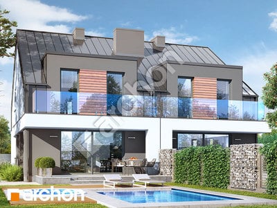 Проєкт будинку ARCHON+ Будинок під гінко 17 (ГР2) 