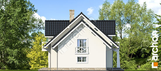 Бочний фасад Будинок в матіоллах 2 (Г2)