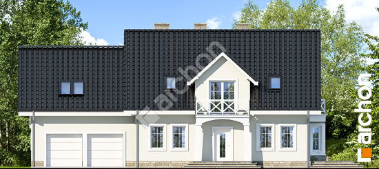 Передний фасад Дом в матиоллах 2 (Г2)