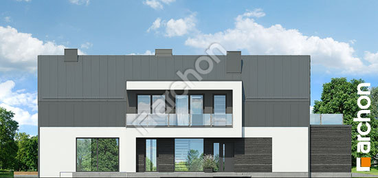 Бочний фасад Будинок в женьшені (Г2П)