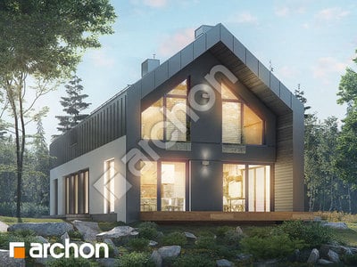 Проєкт будинку ARCHON+ Будинок в женьшені (Г2П) 