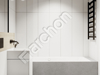 Проект будинку ARCHON+ Будинок в фіалках 7 (Р2С) візуалізація ванни (візуалізація 3 від 1)