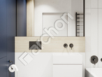 Проект будинку ARCHON+ Будинок в фіалках 7 (Р2С) візуалізація ванни (візуалізація 3 від 2)