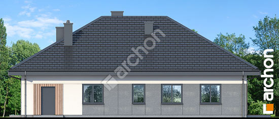 Бочний фасад Будинок в хакетіях 7