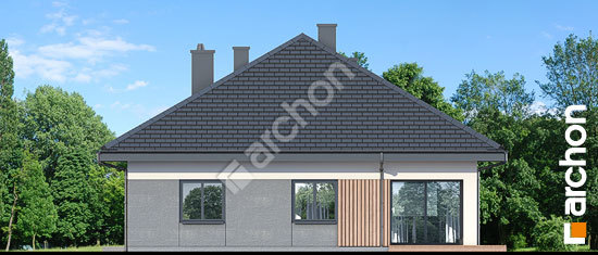 Дворовий фасад Будинок в хакетіях 7