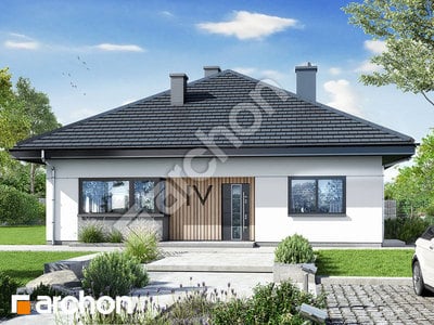 Проєкт будинку ARCHON+ Будинок в хакетіях 7 