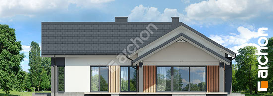 Боковой фасад Дом в галах 7 (Г)