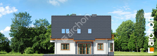 Боковой фасад Дом под фисташковым деревом 2(Б) вер.2