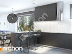 Проект будинку ARCHON+ Будинок в жонкілях (В) візуалізація кухні 1 від 2