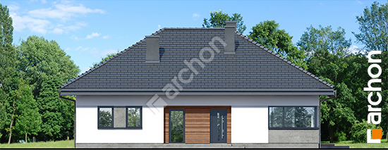 Передний фасад Дом в жонкилях (В)