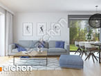 Проект дома ARCHON+ Дом в жонкилях (В) дневная зона (визуализация 1 вид 3)