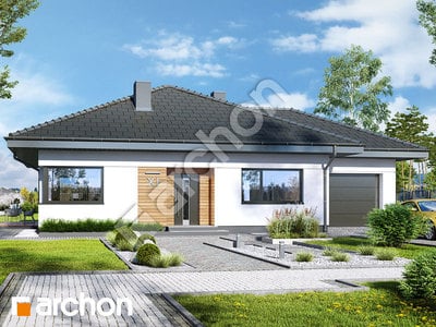 Проект дома ARCHON+ Дом в хакетиях 5 (Г) 