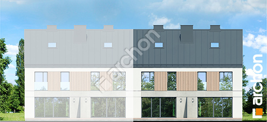 Дворовий фасад Будинок в рівіях 9 (ГР2Б)