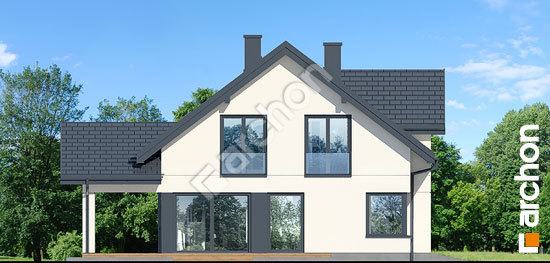 Боковой фасад Дом в коммифорах 9