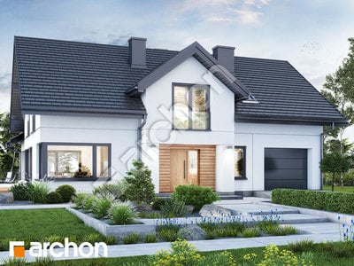 Проект дома ARCHON+ Дом в коммифорах 9 