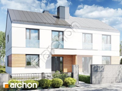 Проєкт будинку ARCHON+ Будинок в тунбергіях 2 (БА) 